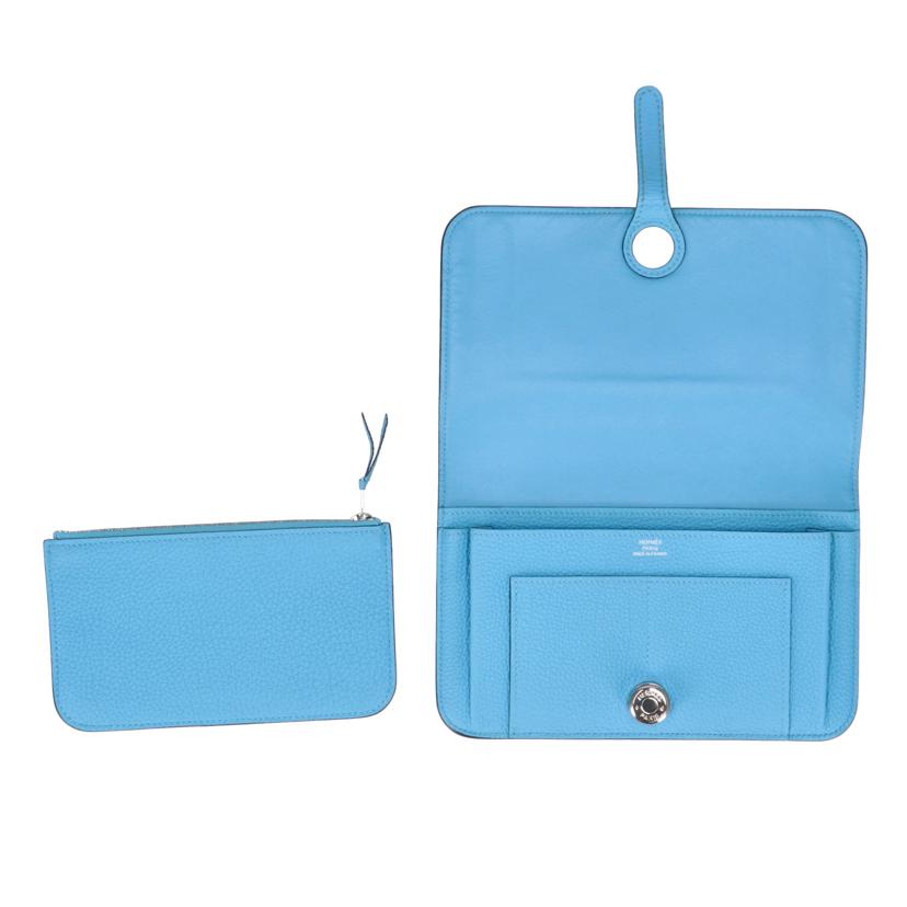 HERMES エルメス/ドゴンGM/トゴ/ブルージーン//Y S**************/Aランク/75