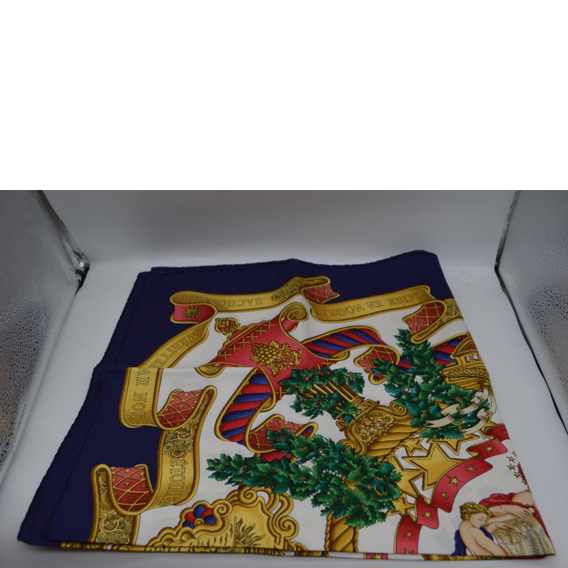 HERMES エルメス/Europe Christmas ヨーロッパクリスマス カレ90//SAランク/89