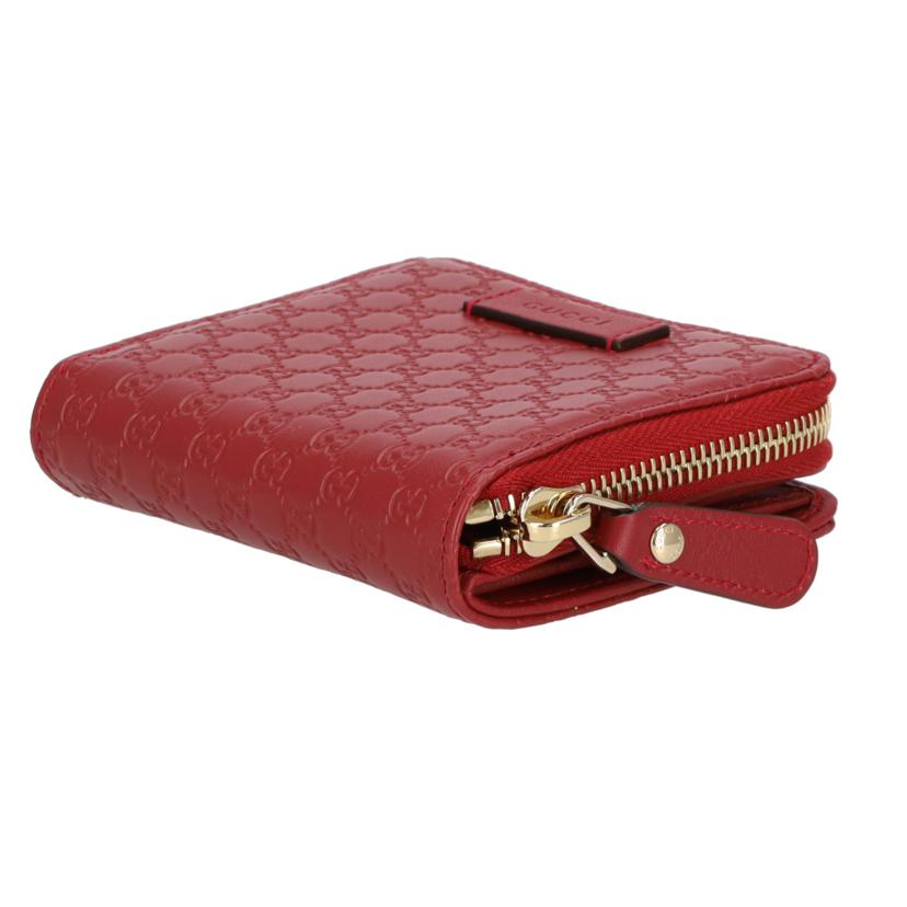 GUCCI グッチ/マイクログッチシマレザー2つ折り財布/449395//525***/Aランク/03