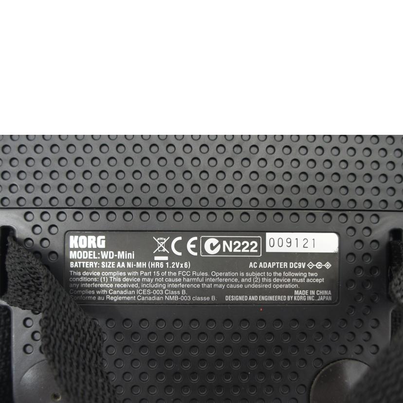 KORG コルグ/ダイナミック パーカッション シンセサイザー/WAVEDRUM Mini//Bランク/75