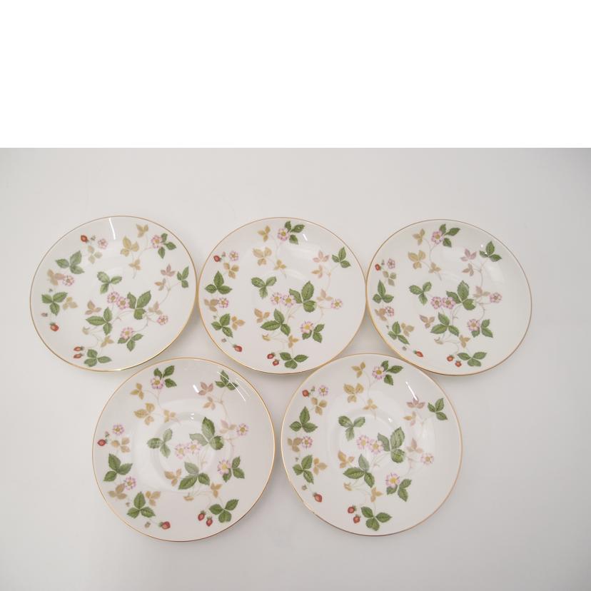 WEDGWOOD ウェッジウッド/ウェッジウッド ワイルドストロベリー カップ&ソーサー 5客セット//SAランク/69