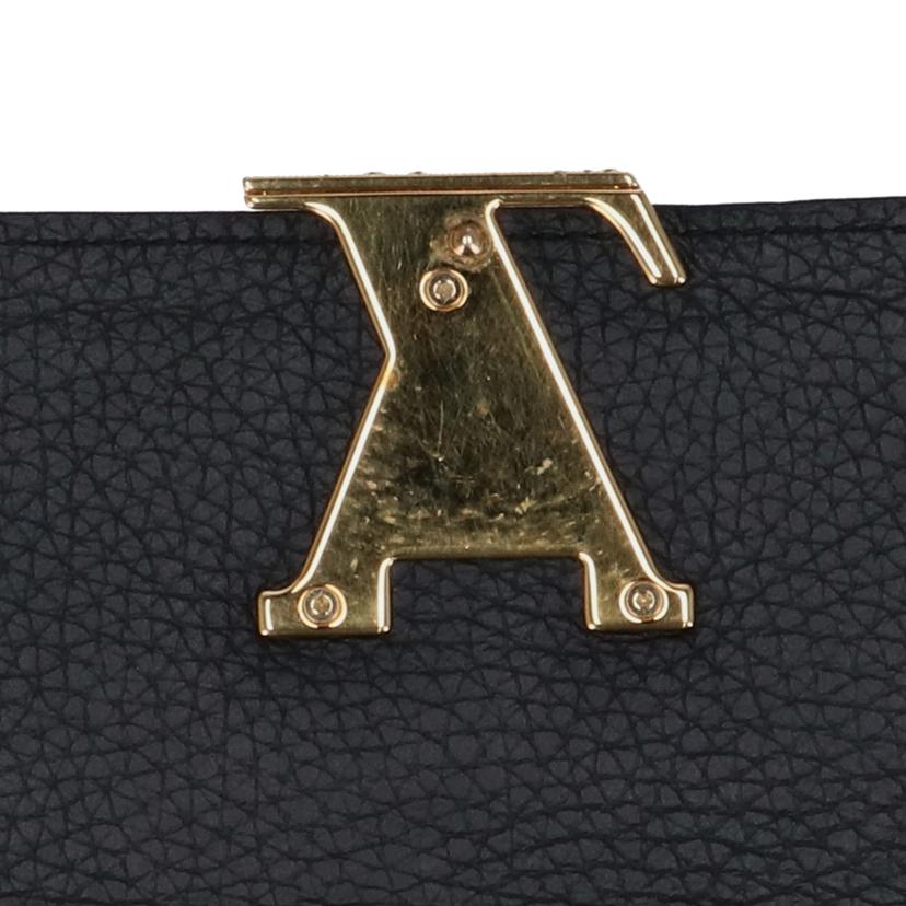 LV ルイ・ヴィトン/ポルトフォイユ カプシーヌ ノワール/M61248 //MI5***/ABランク/19