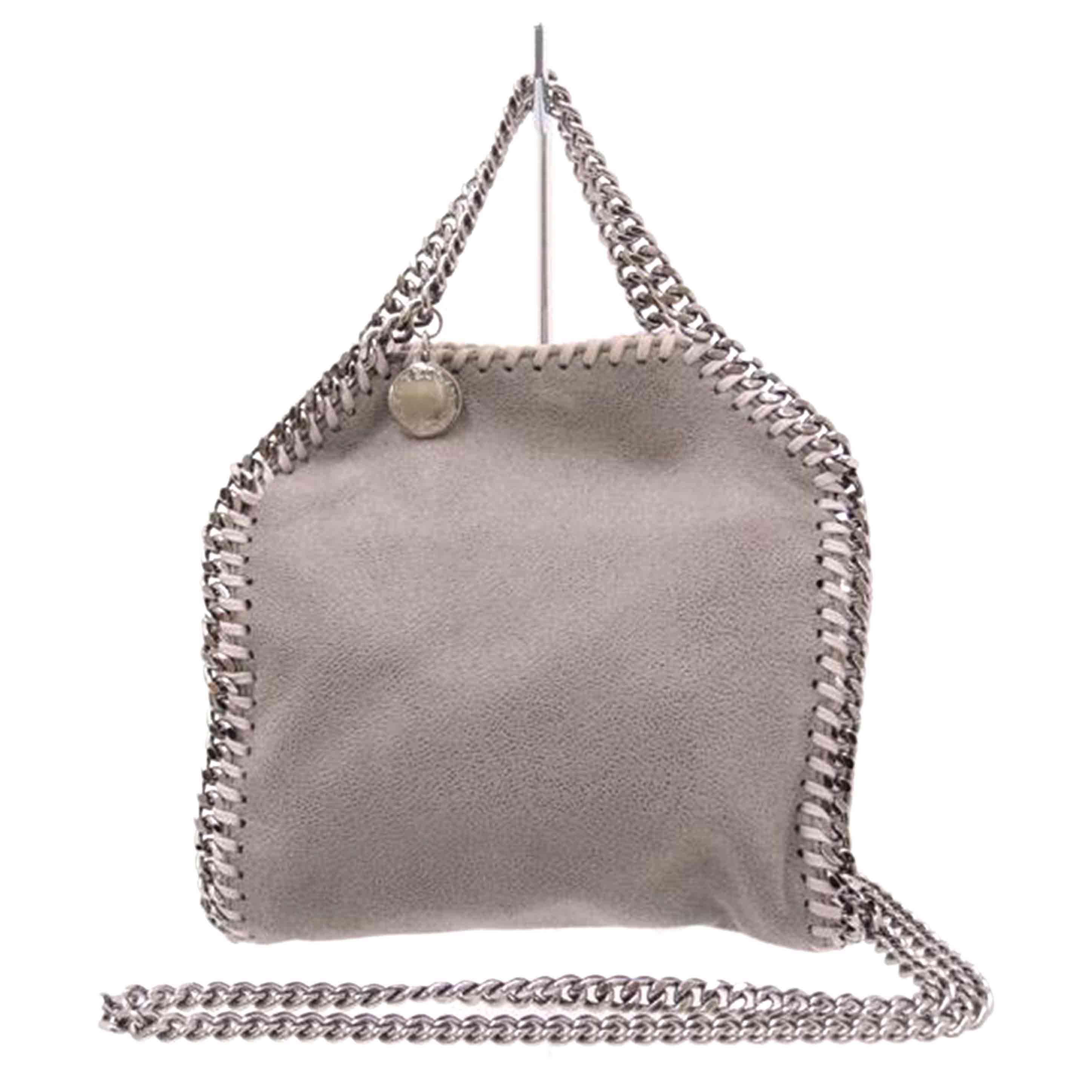 S.McCartney ステラマッカートニー/ファラベラタイニートート/グレー/391698W9132//495***/Aランク/69