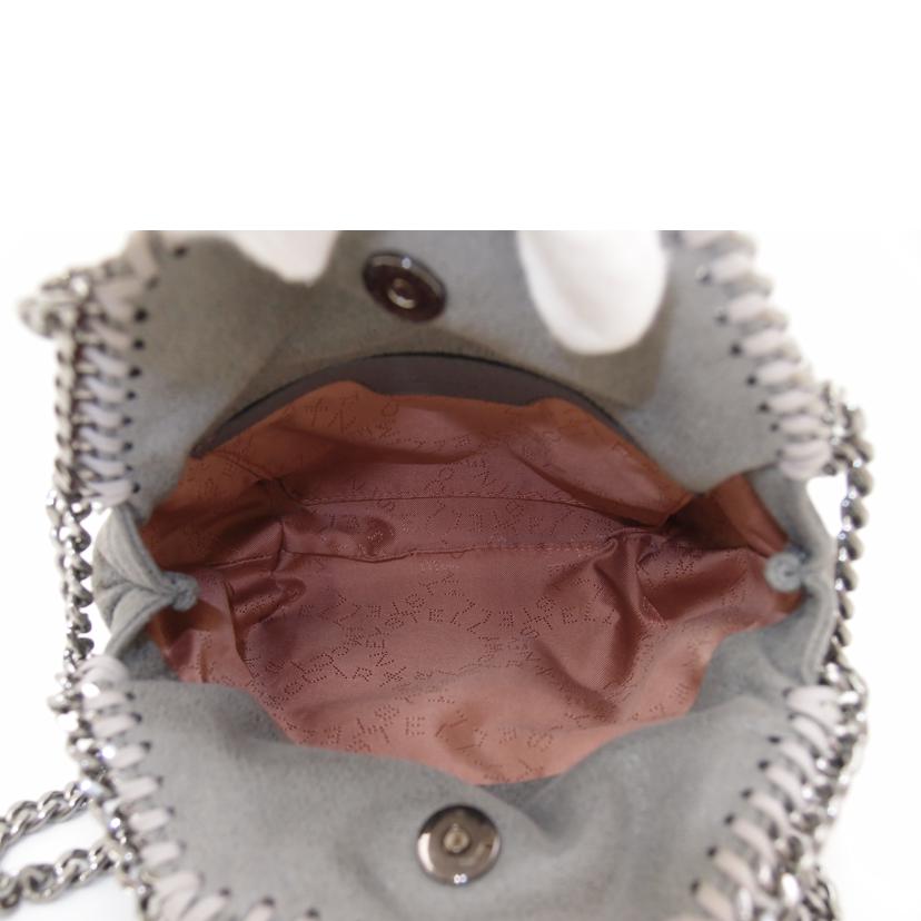 S.McCartney ステラマッカートニー/ファラベラタイニートート/グレー/391698W9132//495***/Aランク/69