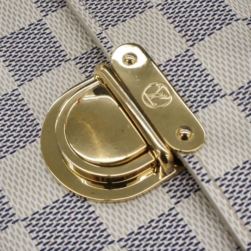 LV ルイヴィトン/ポルトフォイユ・コアラ/ダミエ アズール/N60013//CA3***/ABランク/85