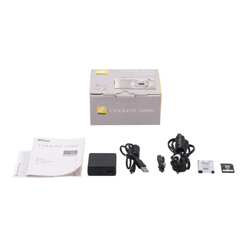 Nikon ニコン /デジタルカメラ/COOLPIX S2900//20004569/Bランク/82