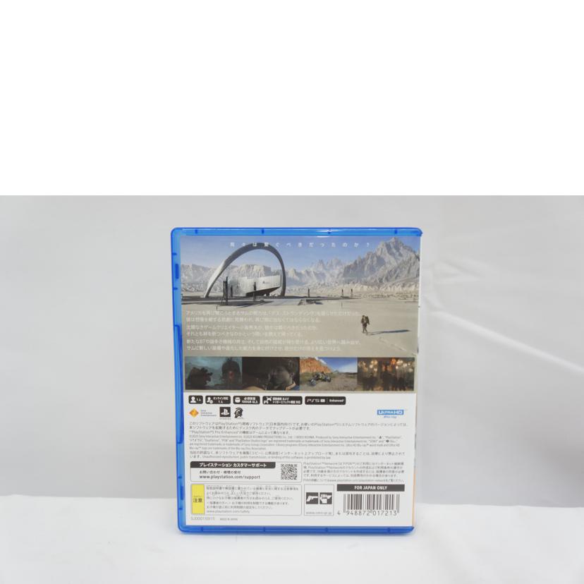 SIE ソニー・インタラクティブエンタテインメント/DEATH STRANDING 2:ON THE BEACH デス・ストランディング2/PS5//ABランク/05