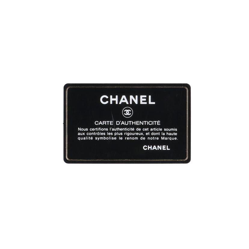 CHANEL シャネル/カンボンライン/ ラウンドZIP長財布 //162*****/Bランク/93