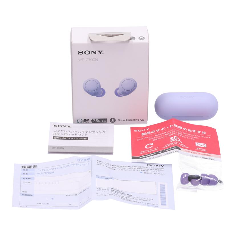 SONY ソニー/イヤホン/WF-C700N//4026841/Bランク/78
