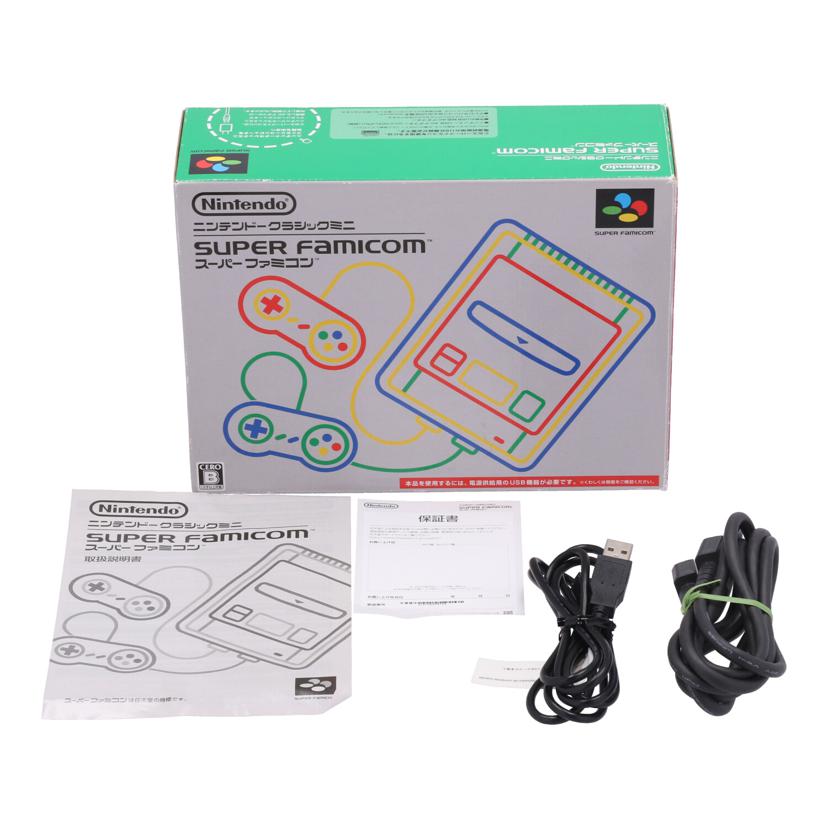 Nintendo 任天堂 ニンテンドー /クラシックミニ スーパーファミリーコンピューター/CLV-S-SHVF//SJE102903742/Bランク/82