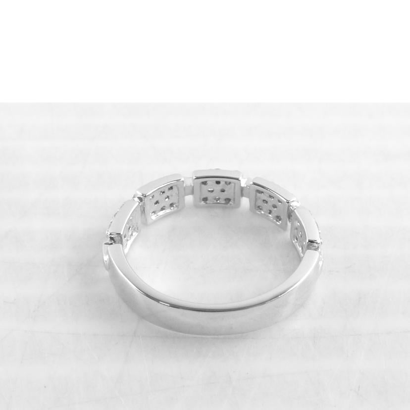 / スタージュエリー/K18WGダイヤリング0.42ct//ABランク/64