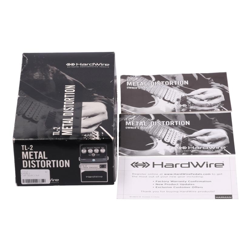 DigiTech デジテック /エフェクター/メタルディストーション/HardWire TL-2//TL-2V00111558/ABランク/82
