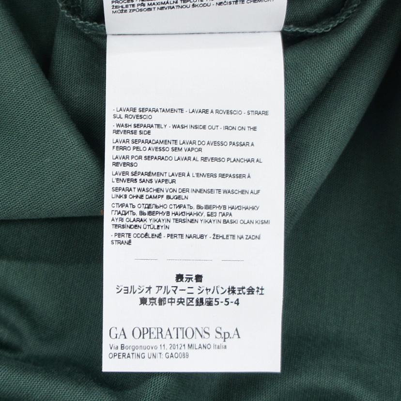 EMPORIO ARMANI エンポーリオアルマーニ/エンブレム刺繍Tシャツ/7V1TFU 1JUVZ//Sランク/05