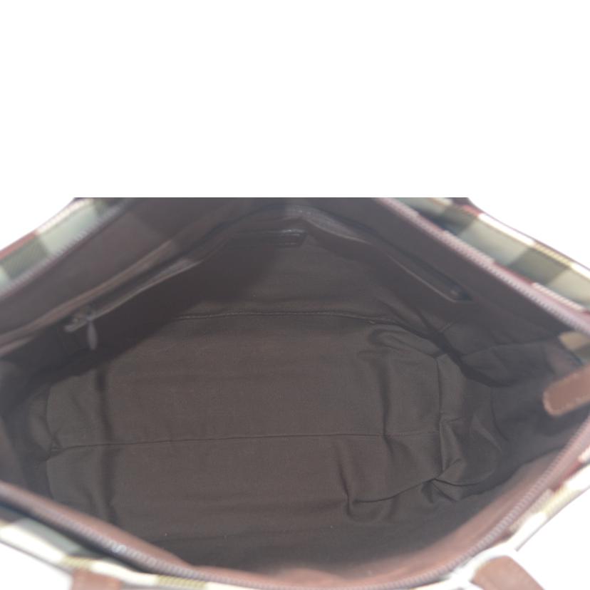 DAKS ダックス/ダックスキャンバスレザートート/ベージュ//Sランク/89