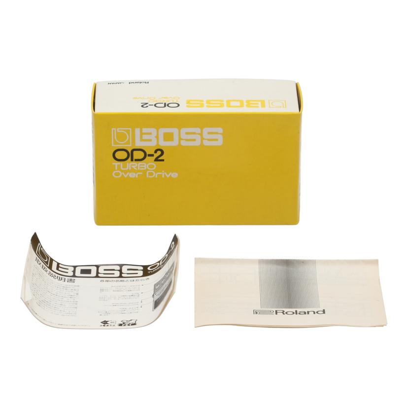 BOSS ボス /エフェクター(ビンテージ)/OD-2 JAPAN//727400/Bランク/65
