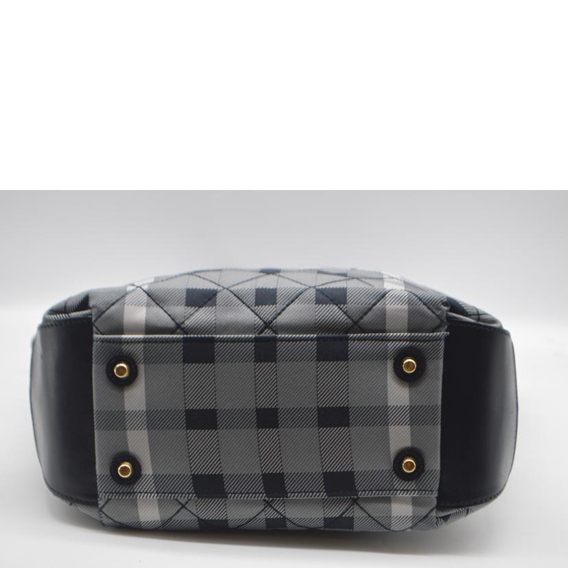 DAKS ダックス/ダックスキャンバスレザートート/ブラック//Sランク/89