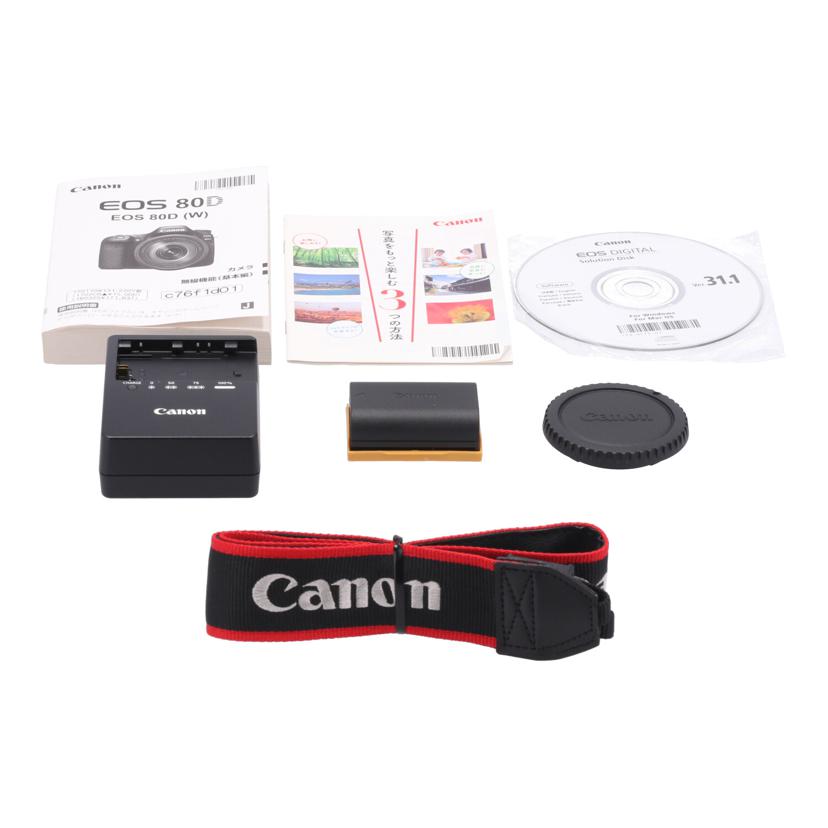 Canon キヤノン /デジタル一眼レンズキット/EOS 80D 18-135mm レンズキット//121021003922/Aランク/20