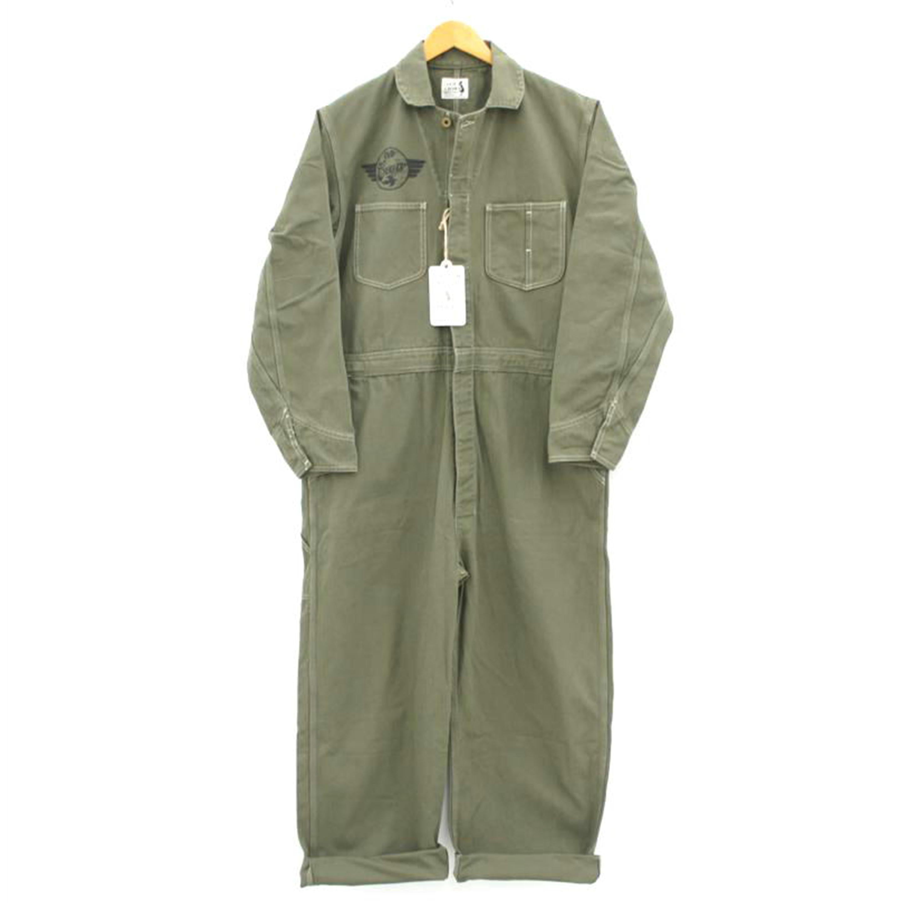 GLADHAND グラッドハンド/OLD CROWオールインワン/つなぎ/カーキ/0C-20-AW-03//Aランク/18