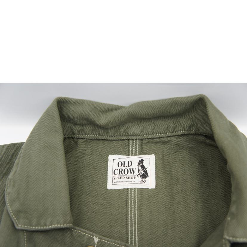 GLADHAND グラッドハンド/OLD CROWオールインワン/つなぎ/カーキ/0C-20-AW-03//Aランク/18