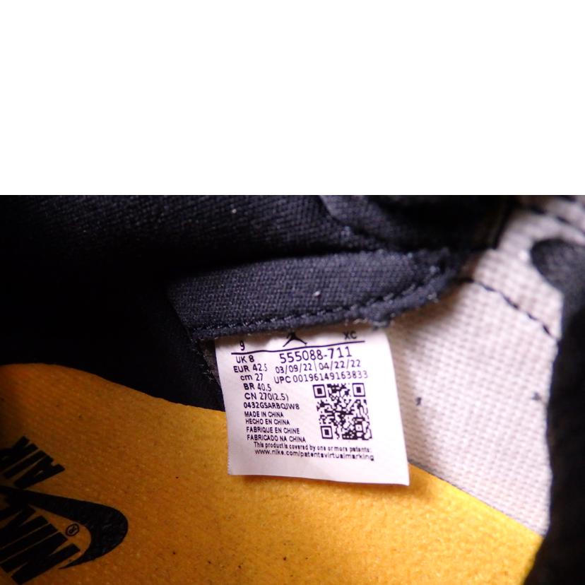 NIKE ナイキ/Air Jordan 1 RETRO HIGH OG TAXI/555088-711//ABランク/76
