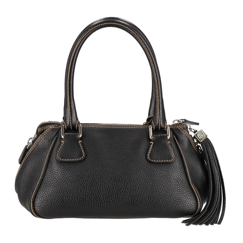 CHANEL シャネル/シャネル/フリンジレザーボストン/ブラック/A23050//Aランク/75