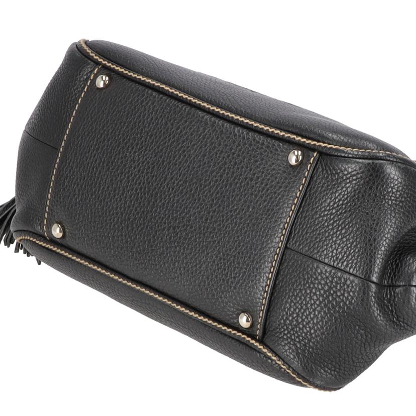 CHANEL シャネル/シャネル/フリンジレザーボストン/ブラック/A23050//Aランク/75