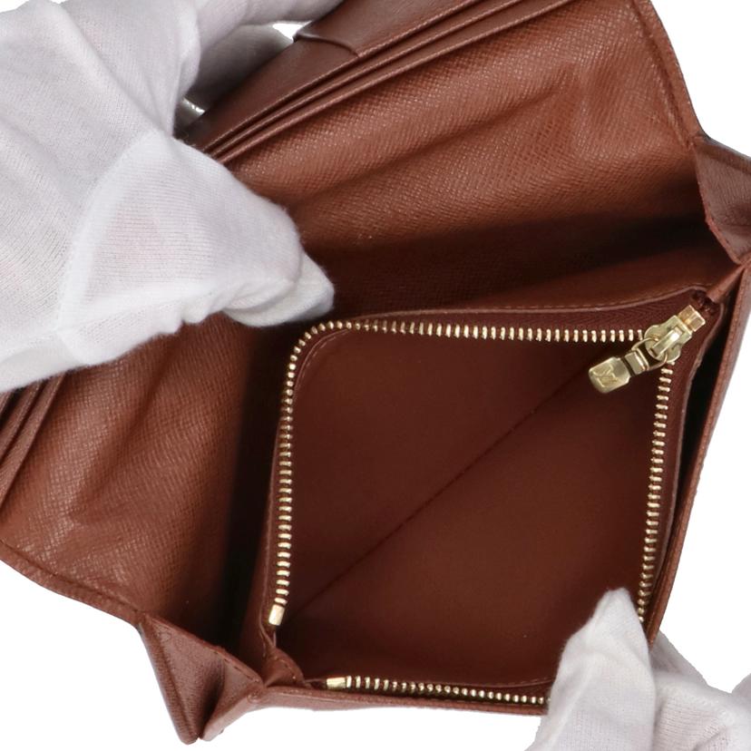 LOUIS VUITTON ルイヴイトン/ポルトフォイユ・ブラザ エベヌ/ダミエ/N60017//SP4***/ABランク/93