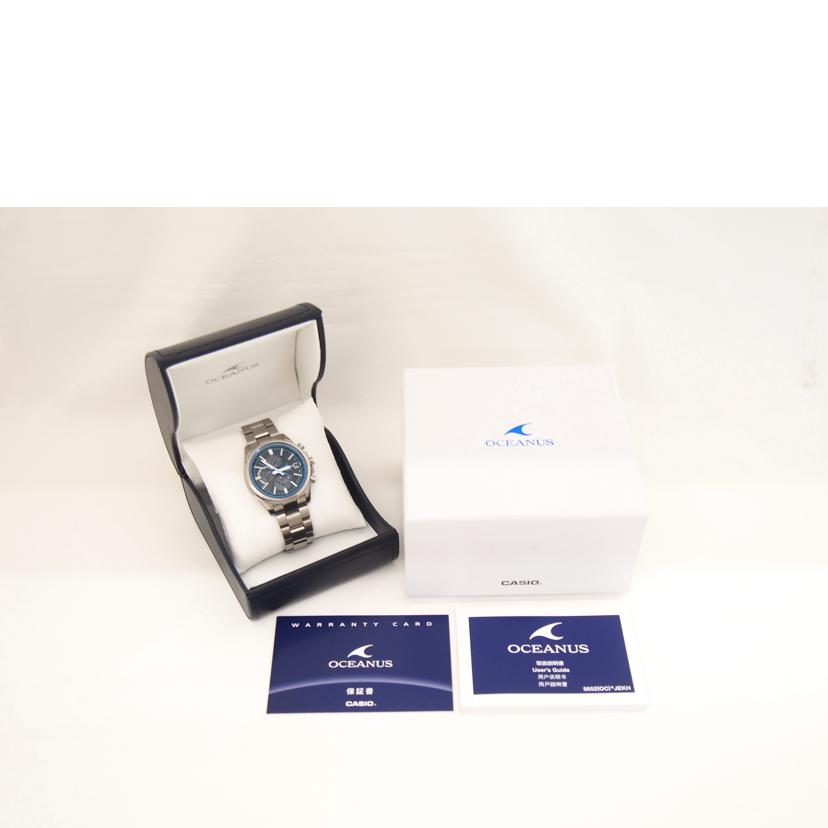 CASIO カシオ/オシアナス/クラシックライン/電波ソーラー/Bluethooth/OCW-T4000//565*/Aランク/71