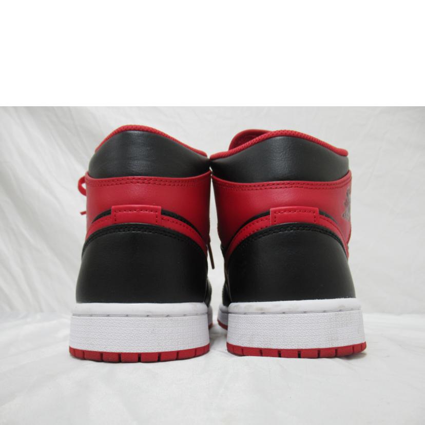 NIKE/AIR JORDAN 1 MID/黒×赤/DQ8426-060//Aランク/63