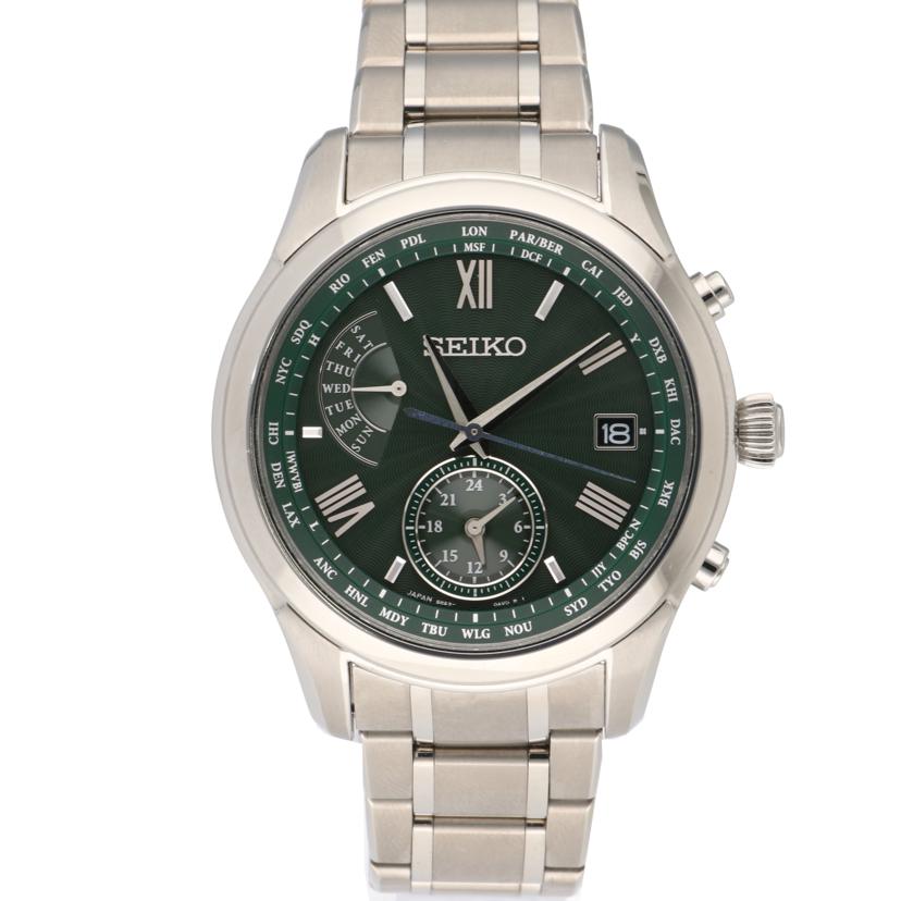 SEIKO セイコー/ブライツ・グリーン/メンズ/電波ソーラー/SAGA307//0D0***/ABランク/19