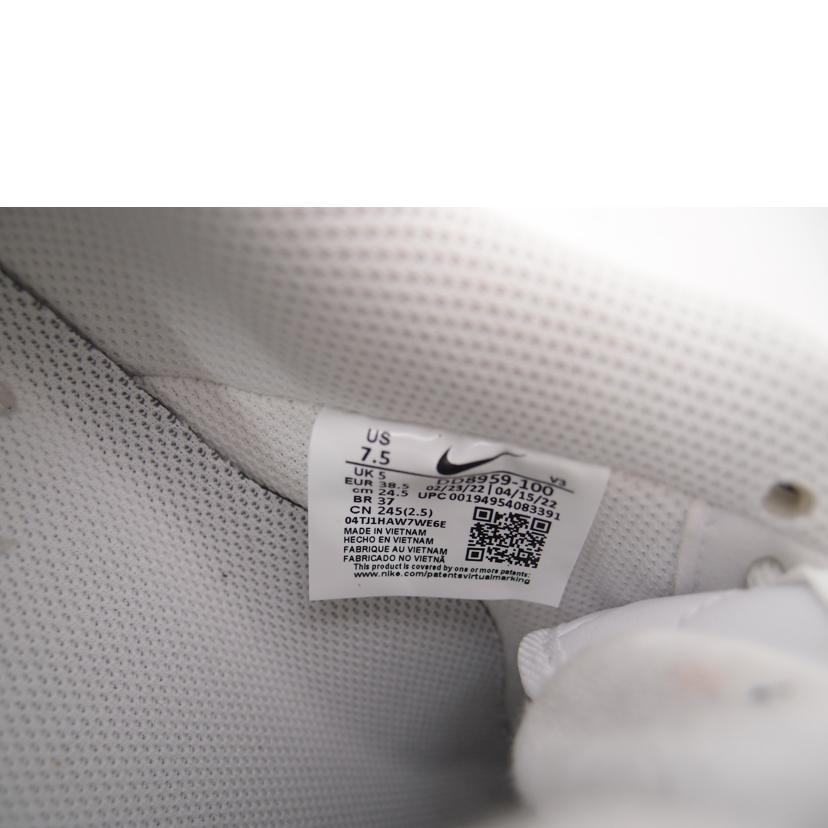 NIKE ナイキ/エアフォース1’07LADY'S/DD8959-100//Sランク/69
