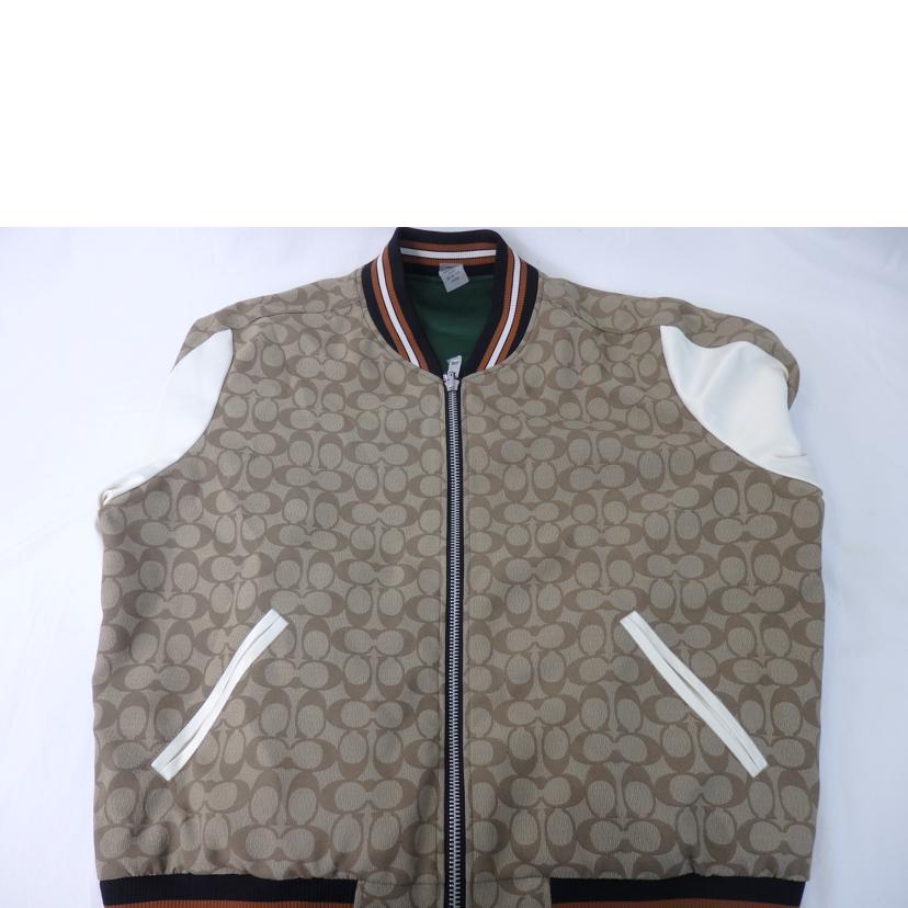 COACH コーチ/シグネチャー/スカジャン/ジャケット/リバーシブル/花刺繍/C8760//Aランク/84