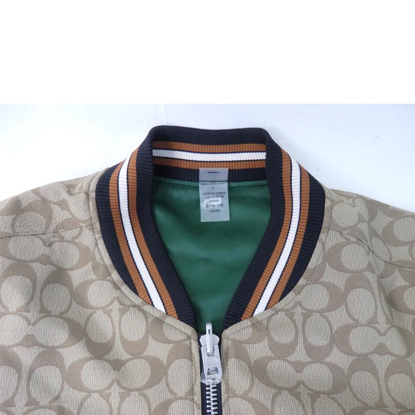 COACH コーチ/シグネチャー/スカジャン/ジャケット/リバーシブル/花刺繍/C8760//Aランク/84