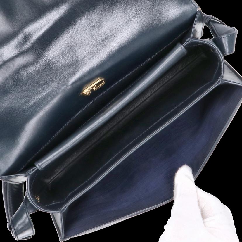 GUCCI グッチ/インターロッキングGレザーフラップショルダー//ABランク/75