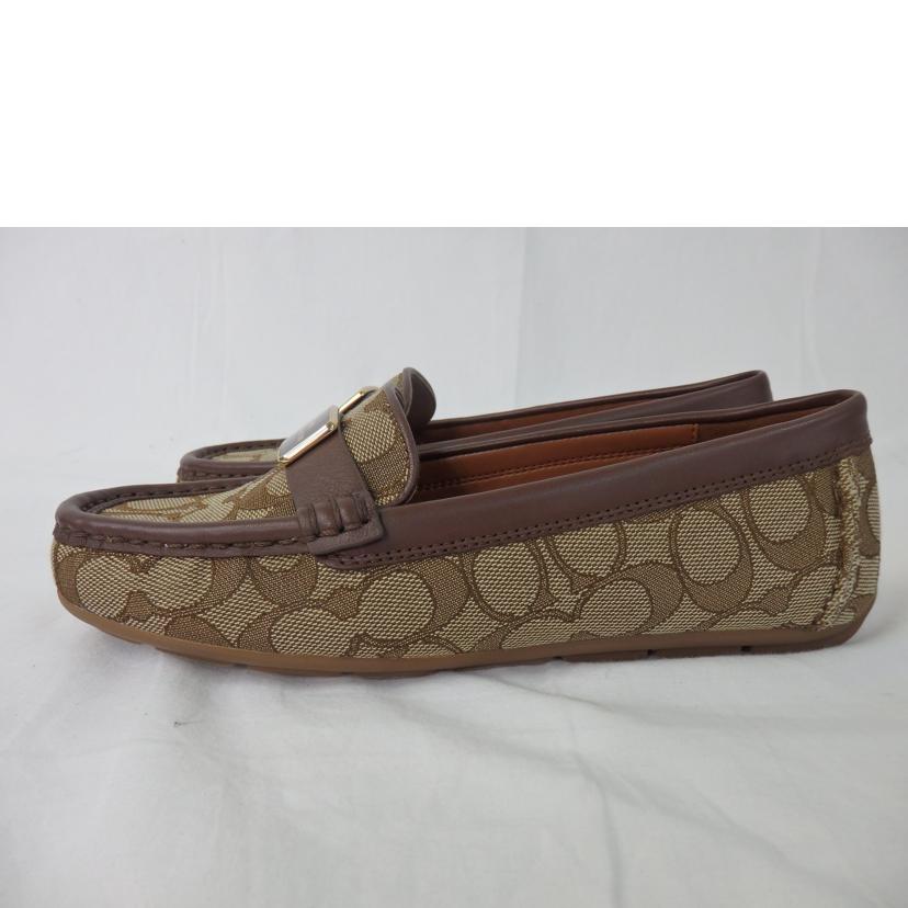 COACH コーチ/モナ ドライバー/シグネチャージャガード/シューズ23.0cm/CC639//Aランク/84