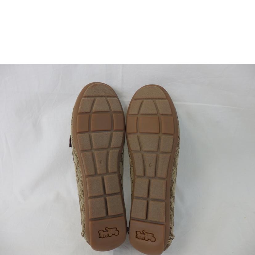 COACH コーチ/モナ ドライバー/シグネチャージャガード/シューズ23.0cm/CC639//Aランク/84