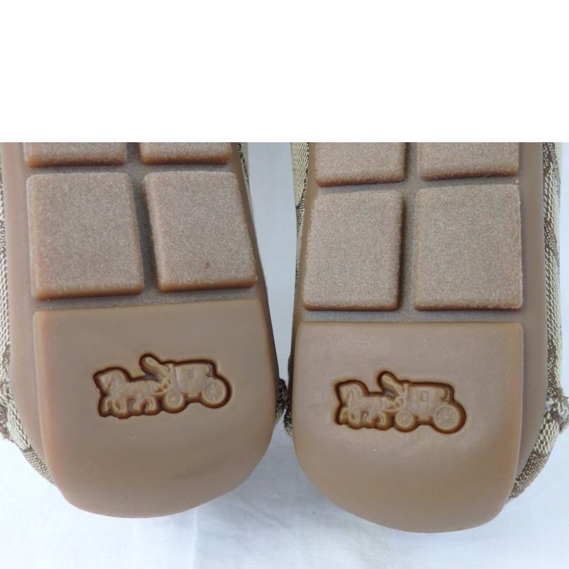 COACH コーチ/モナ ドライバー/シグネチャージャガード/シューズ23.0cm/CC639//Aランク/84