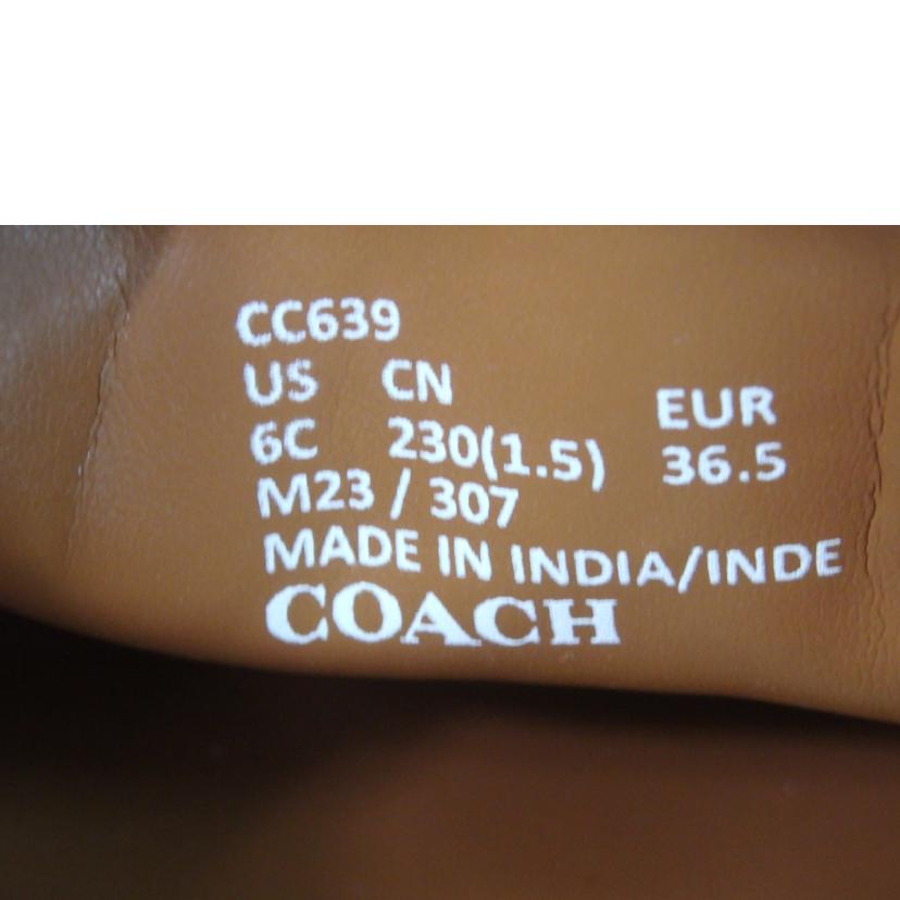 COACH コーチ/モナ ドライバー/シグネチャージャガード/シューズ23.0cm/CC639//Aランク/84