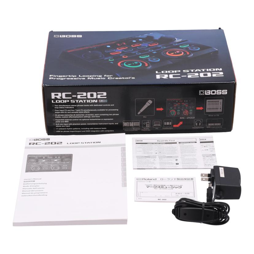 BOSS ボス /ルーパー/LOOP STATION/RC-202//Z7G0436/Aランク/75