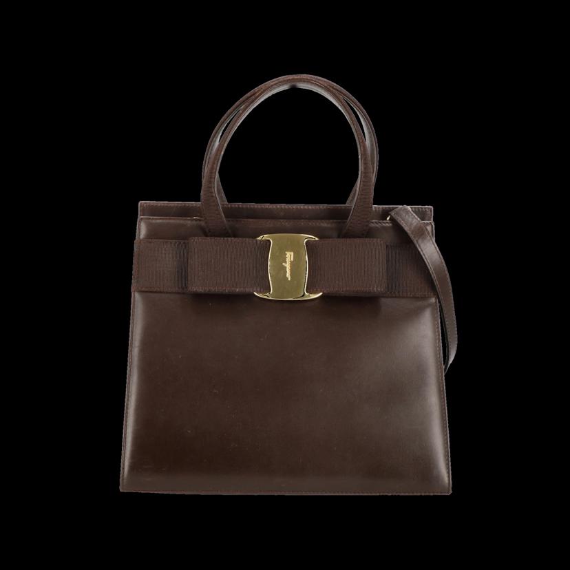 Ferragamo フェラガモ/ヴァラ2WAYハンドバッグ/BA-21 4178//ABランク/75