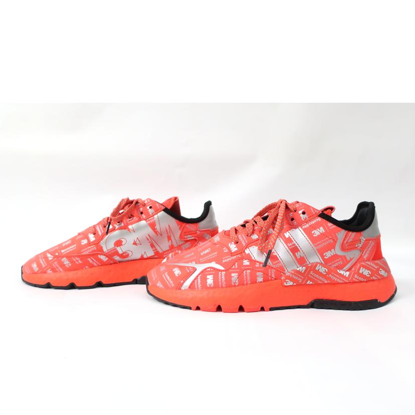 adidas アディダス/ナイトジョガー NITE JAGGER 3M/26.0cm/ハイレゾレッド シルバーメタリック/FV3621//Aランク/65