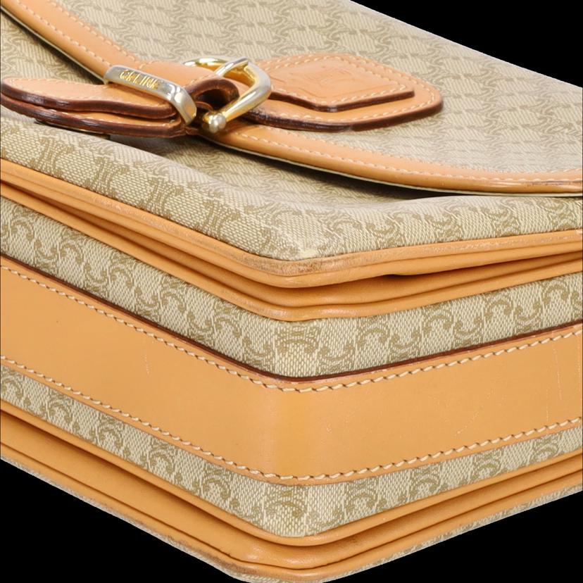 CELINE セリーヌ/マカダムプリントフラップショルダー//M16**/ABランク/75