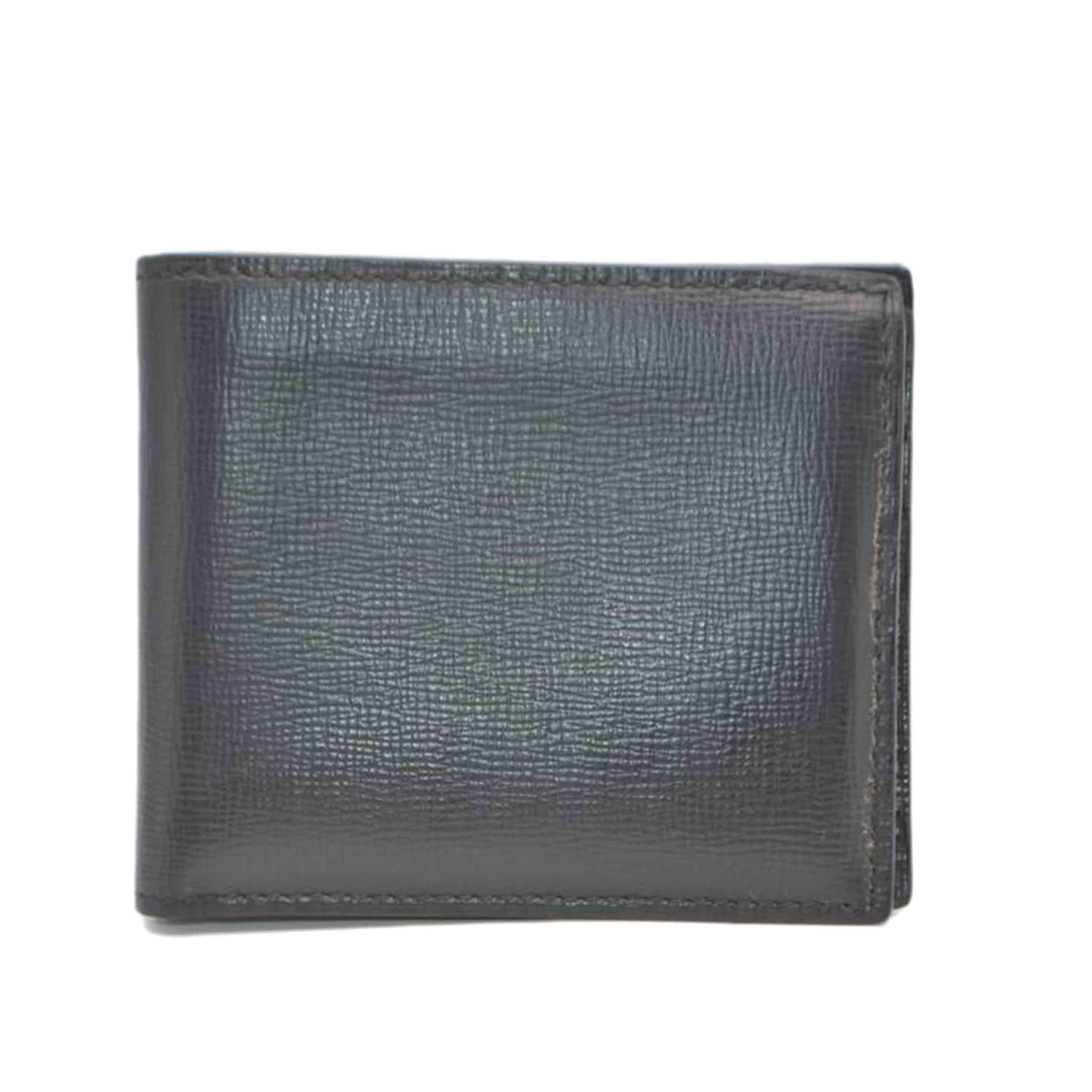 Valextra ヴァレクストラ/バイフォールドカードケースウォレット/ノワール/SGNL0004028L99WF99GF//L Z***/ABランク/89