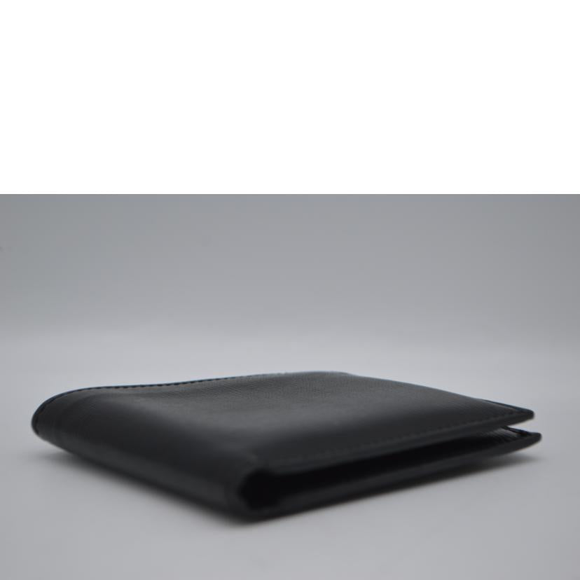 Valextra ヴァレクストラ/バイフォールドカードケースウォレット/ノワール/SGNL0004028L99WF99GF//L Z***/ABランク/89