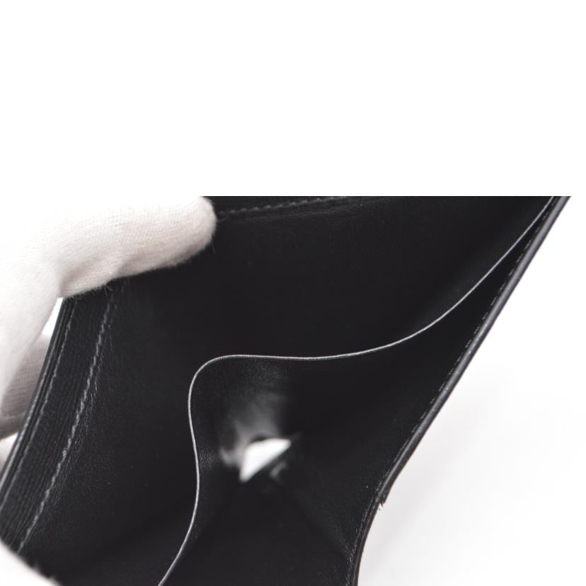 Valextra ヴァレクストラ/バイフォールドカードケースウォレット/ノワール/SGNL0004028L99WF99GF//L Z***/ABランク/89