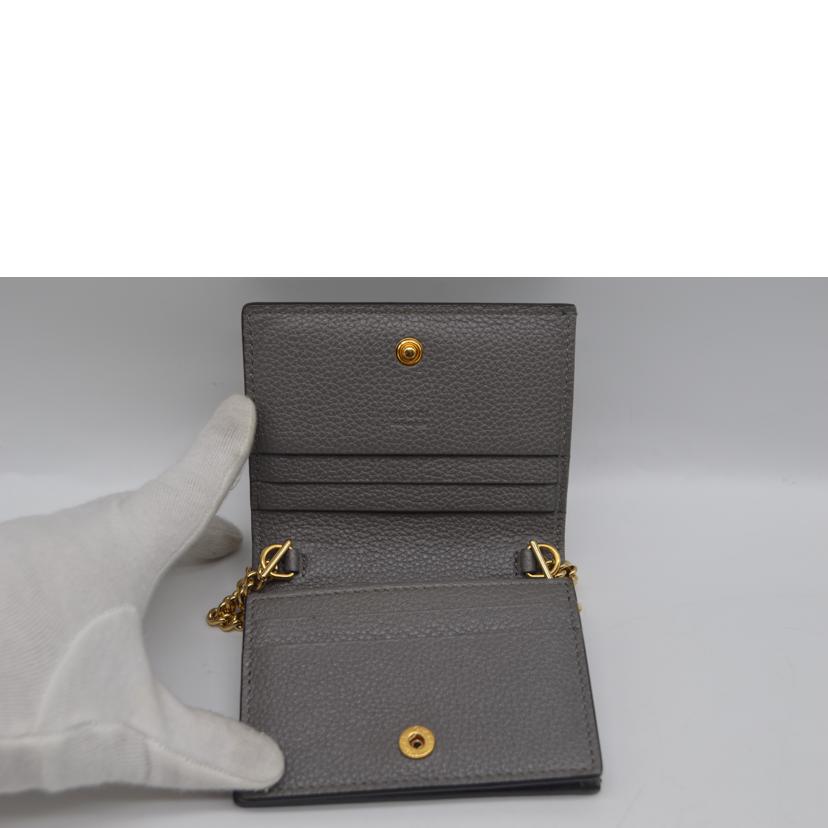GUCCI グッチ/ズゥミコンパクトチェーンレザーウォレット/570660//206*/Bランク/89