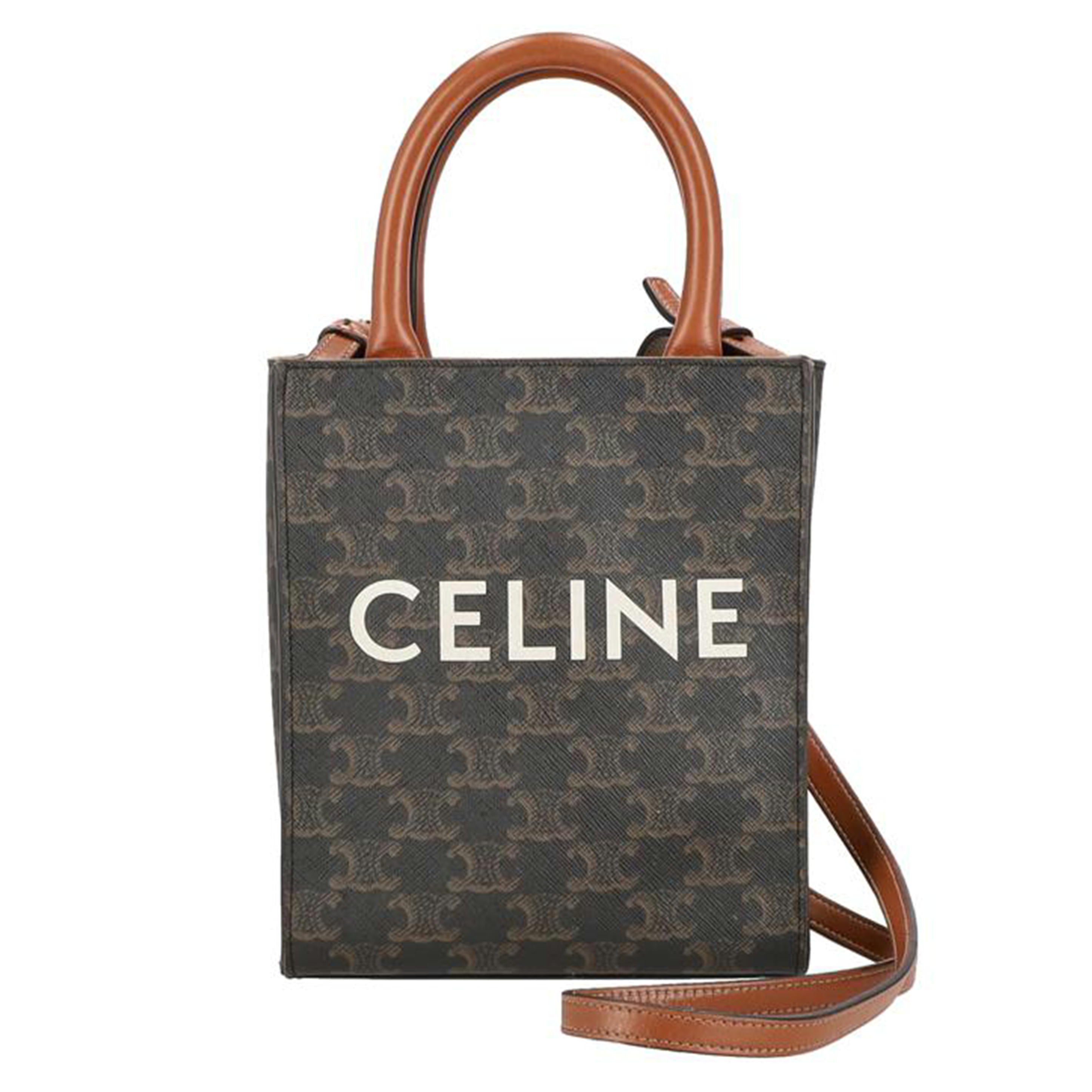 CELINE セリ-ヌ/ミニ バ-ティカル カバ/トリオンフ//S-A******/Bランク/93