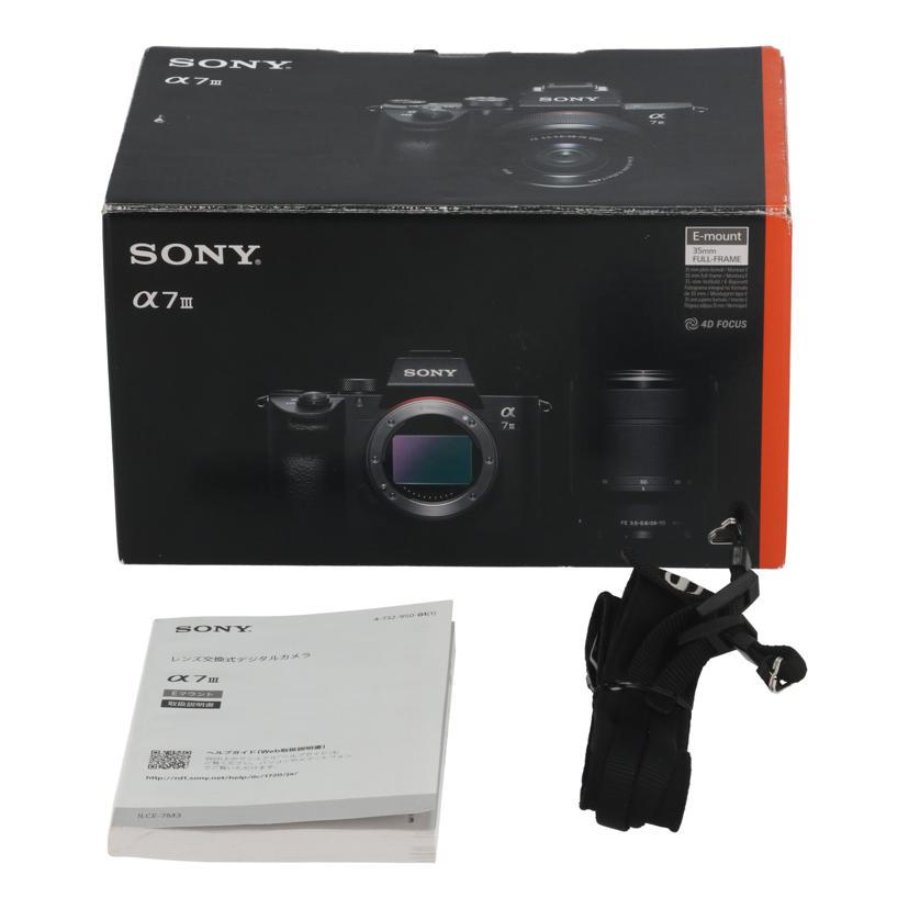 SONY ソニー/ミラーレス一眼/ILCE-7M3/ILCE-7M3//3039189/ABランク/40