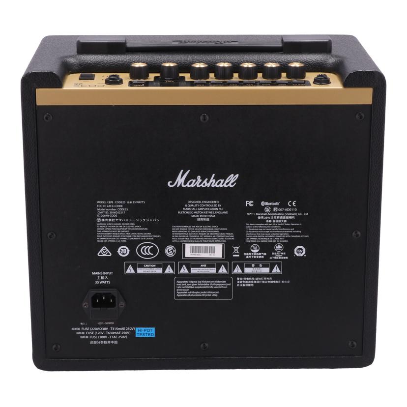 Marshall マーシャル /ギターアンプ/CODE25//V0202E42DJ/Bランク/62
