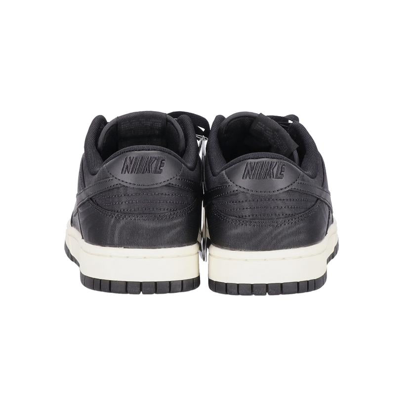 NIKE ナイキ/NIKE DUNK LOW RETRO PRM Black Canvas/DV7211-001//Sランク/05